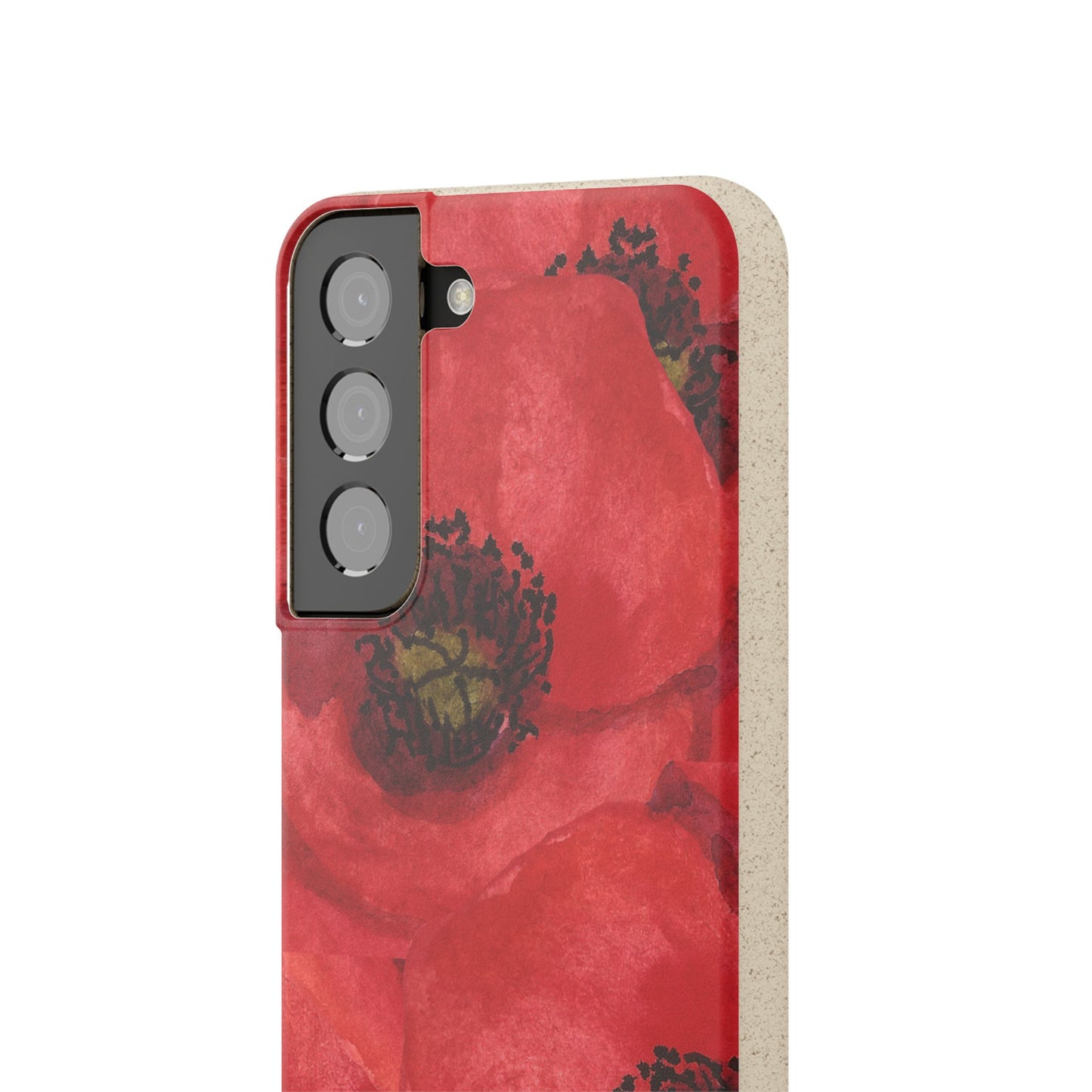 Poppy flower - Biodegradable case