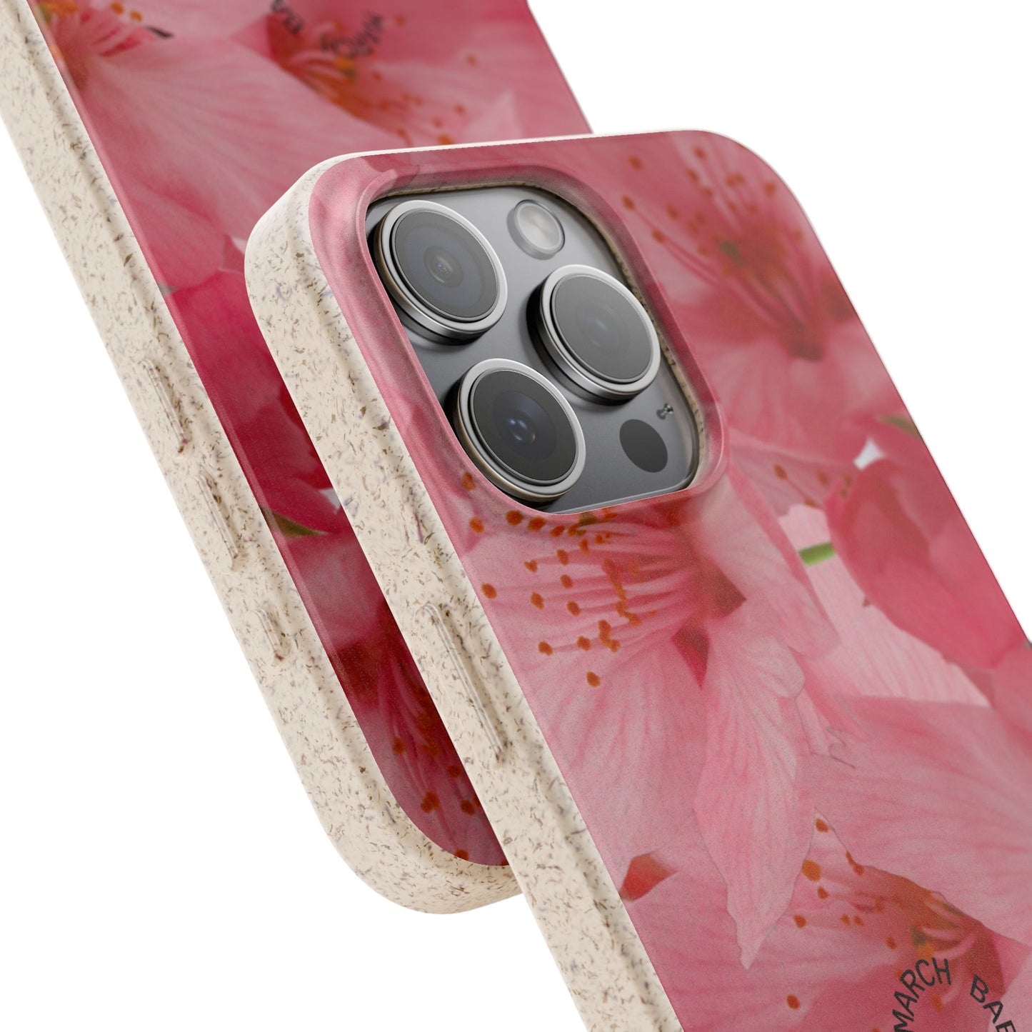 March Eco-friendly birth flower - Biodegradable case