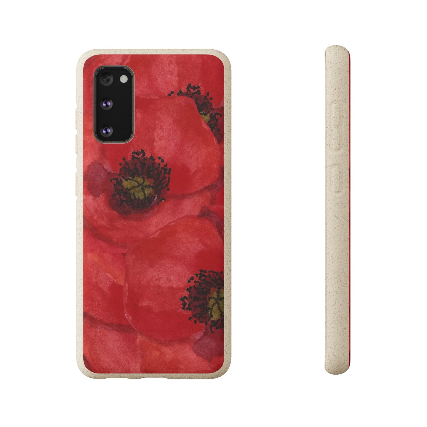 Poppy flower - Biodegradable case