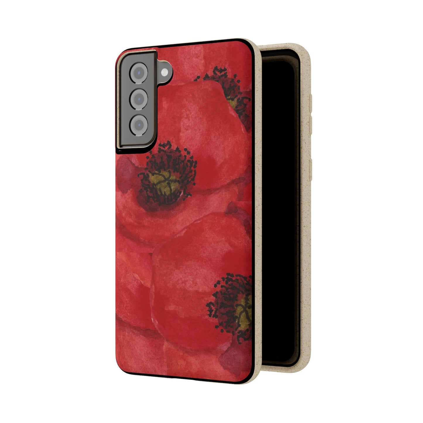 Poppy flower - Biodegradable case