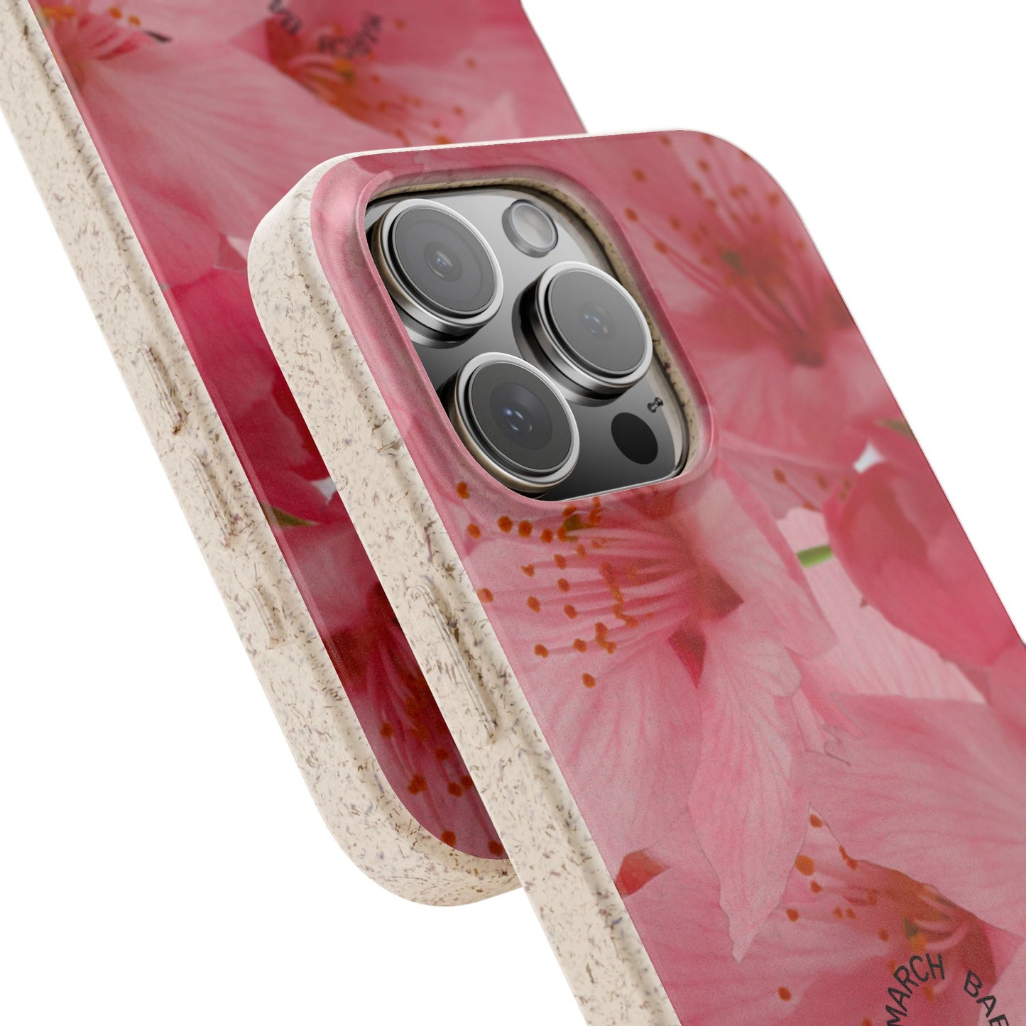 March Eco-friendly birth flower - Biodegradable case