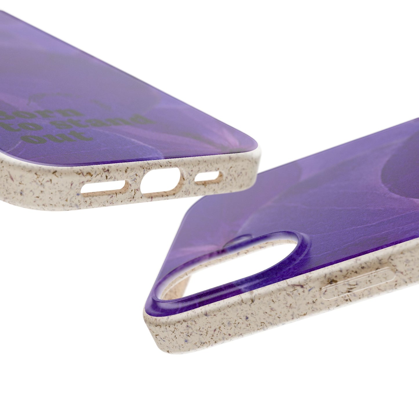 Eco-Friendly February birth flower - Biodegradable case