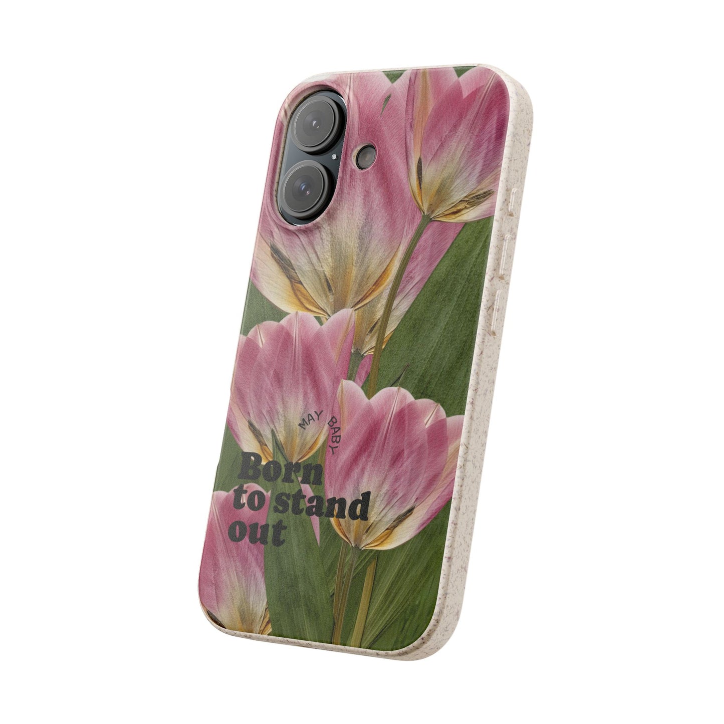 May Eco-friendly birth flower - Biodegradable case