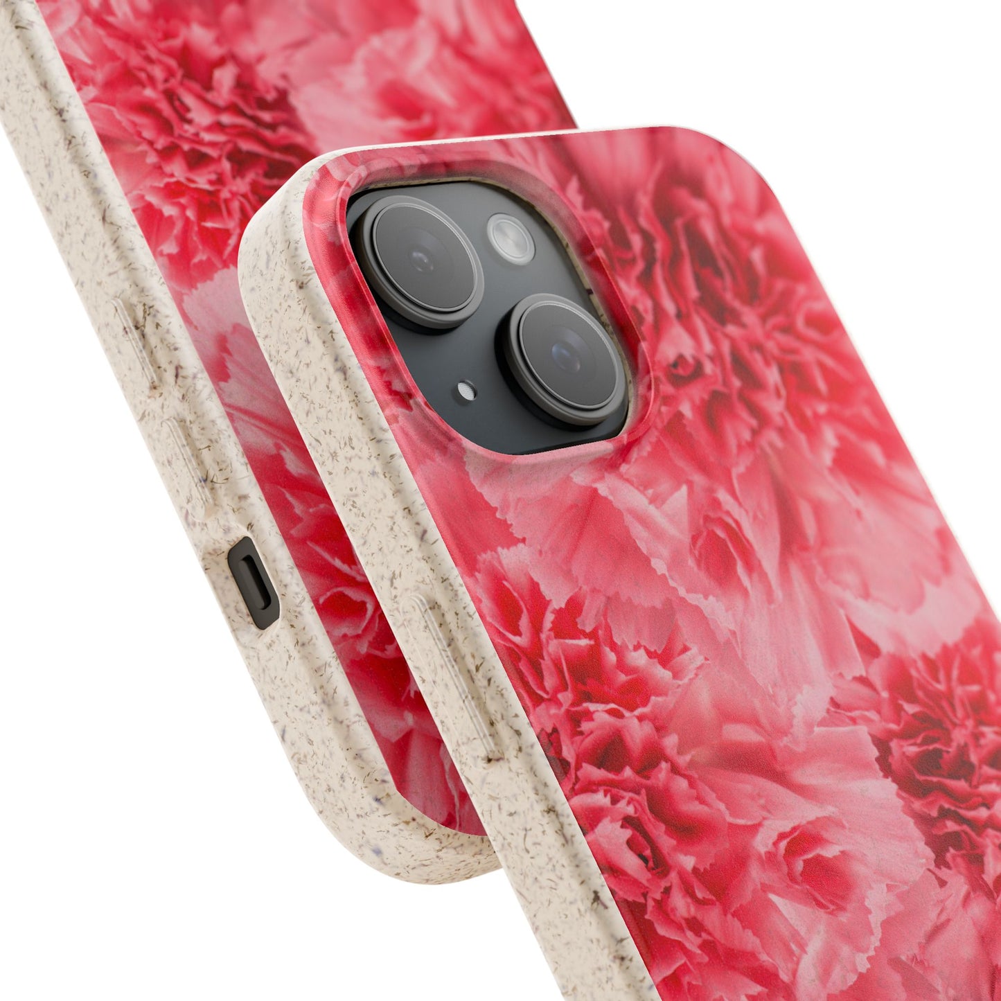 Carnation flower - Biodegradable case