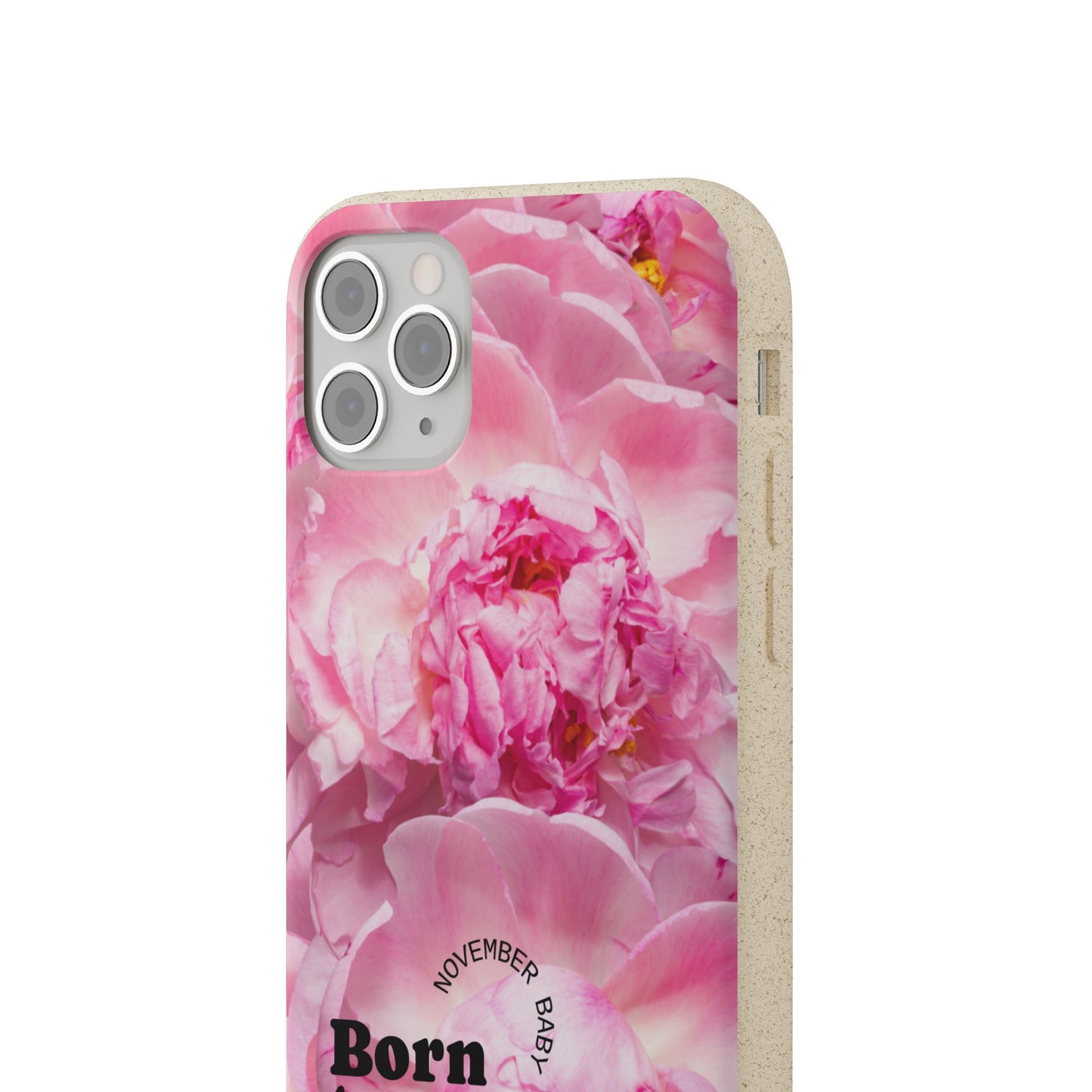 November Eco-friendly birth flower - Biodegradable case