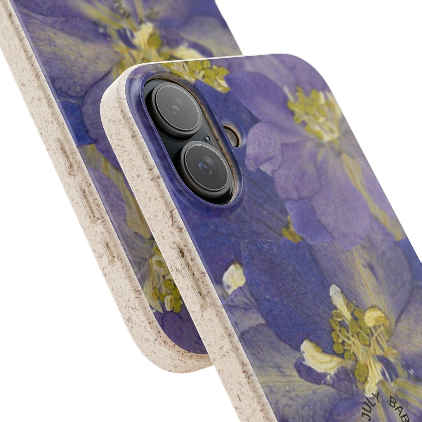 July Eco-friendly birth flower - Biodegradable case