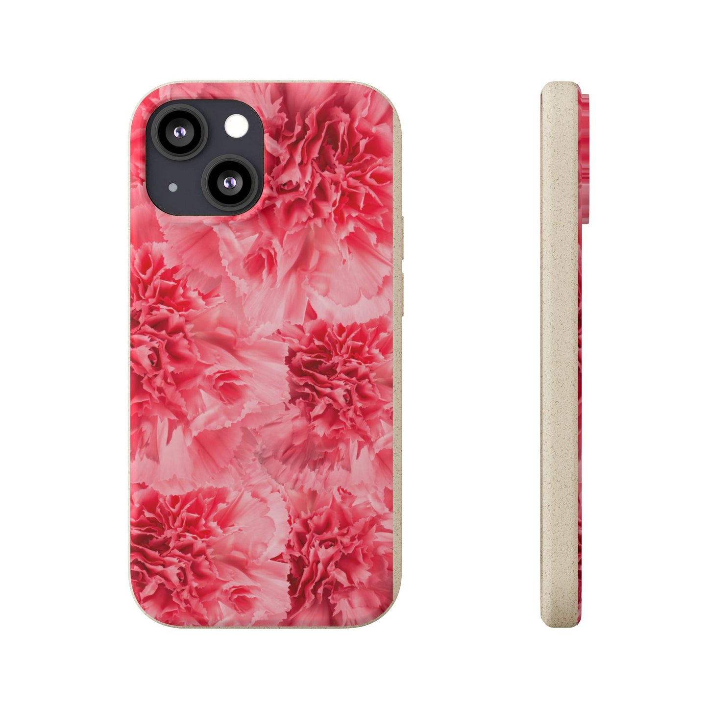 Carnation flower - Biodegradable case