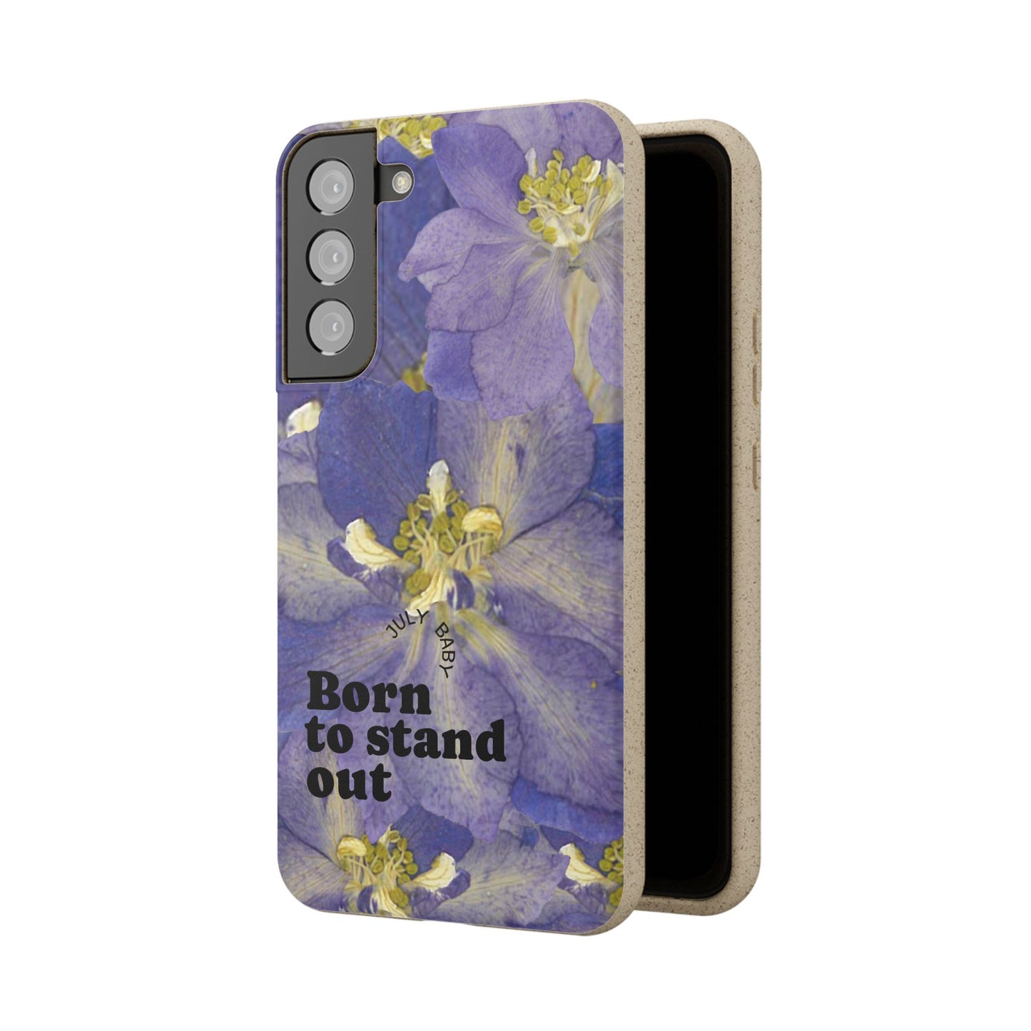 July Eco-friendly birth flower - Biodegradable case