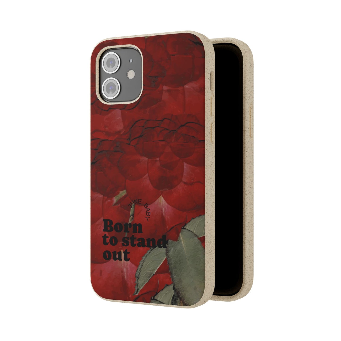 June Eco-friendly birth flower - Biodegradable case