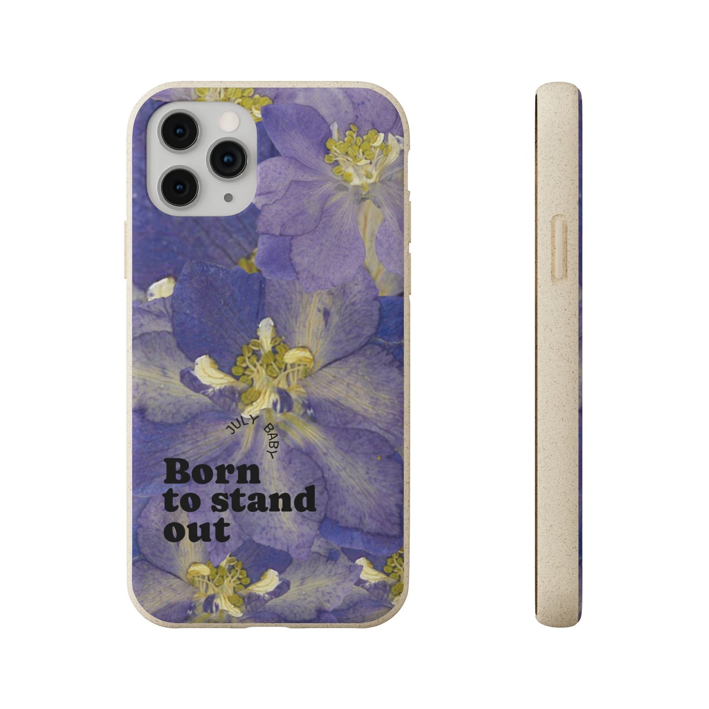 July Eco-friendly birth flower - Biodegradable case
