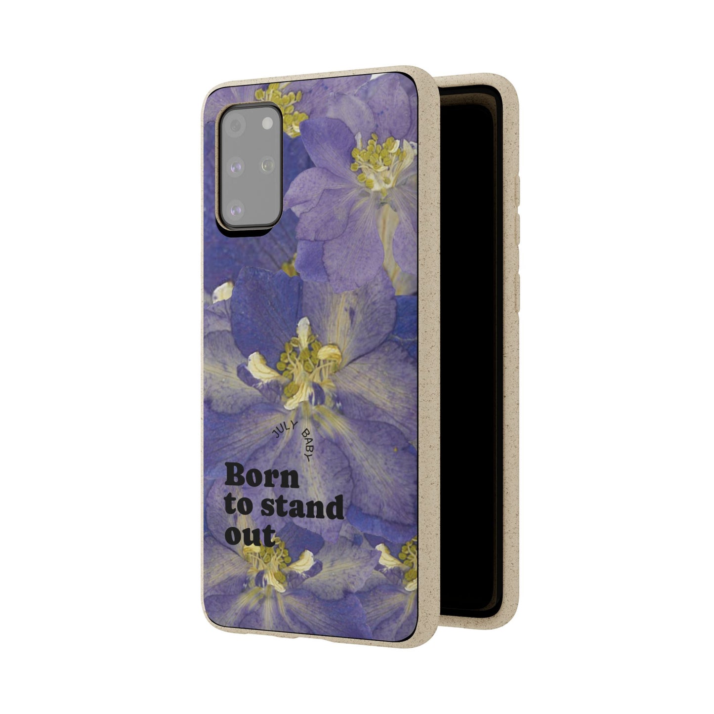 July Eco-friendly birth flower - Biodegradable case