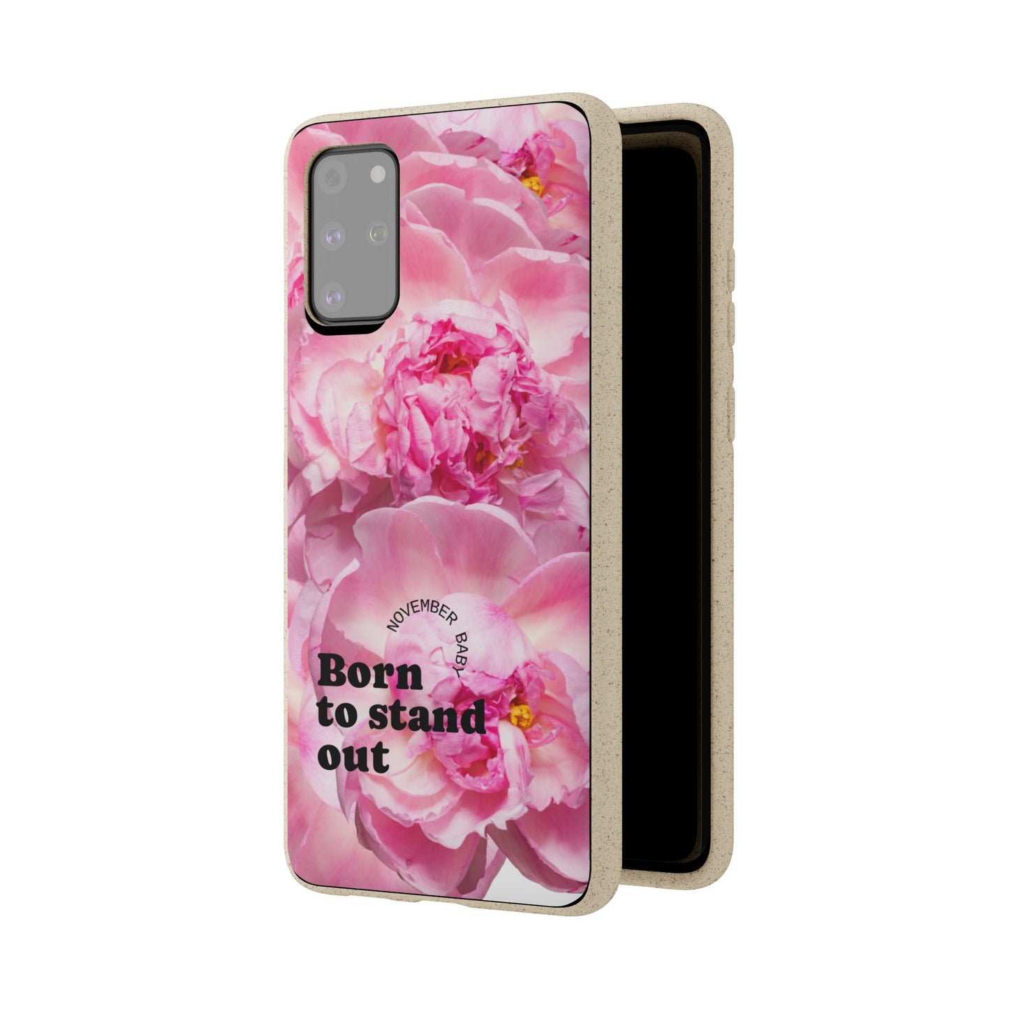 November Eco-friendly birth flower - Biodegradable case