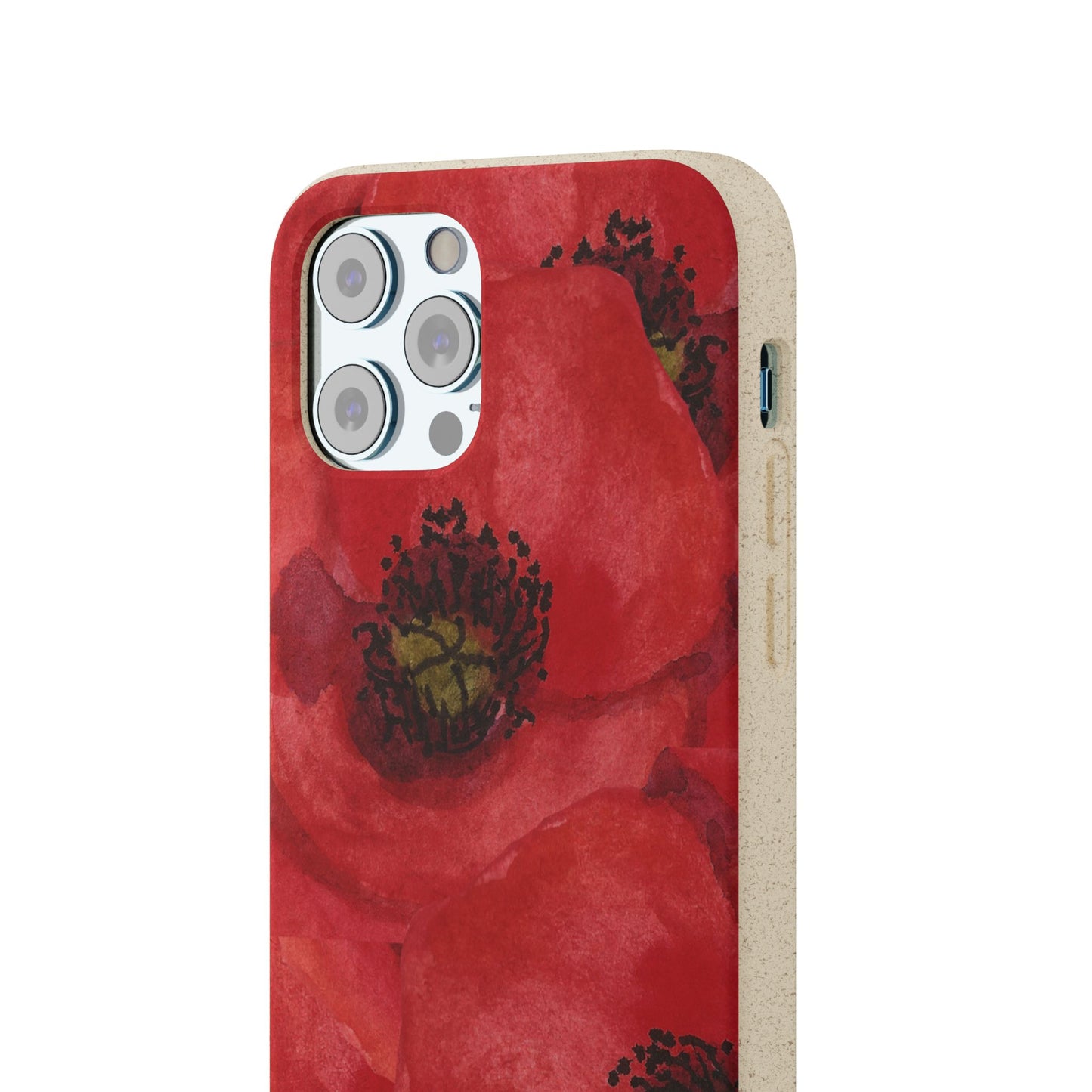 Poppy flower - Biodegradable case