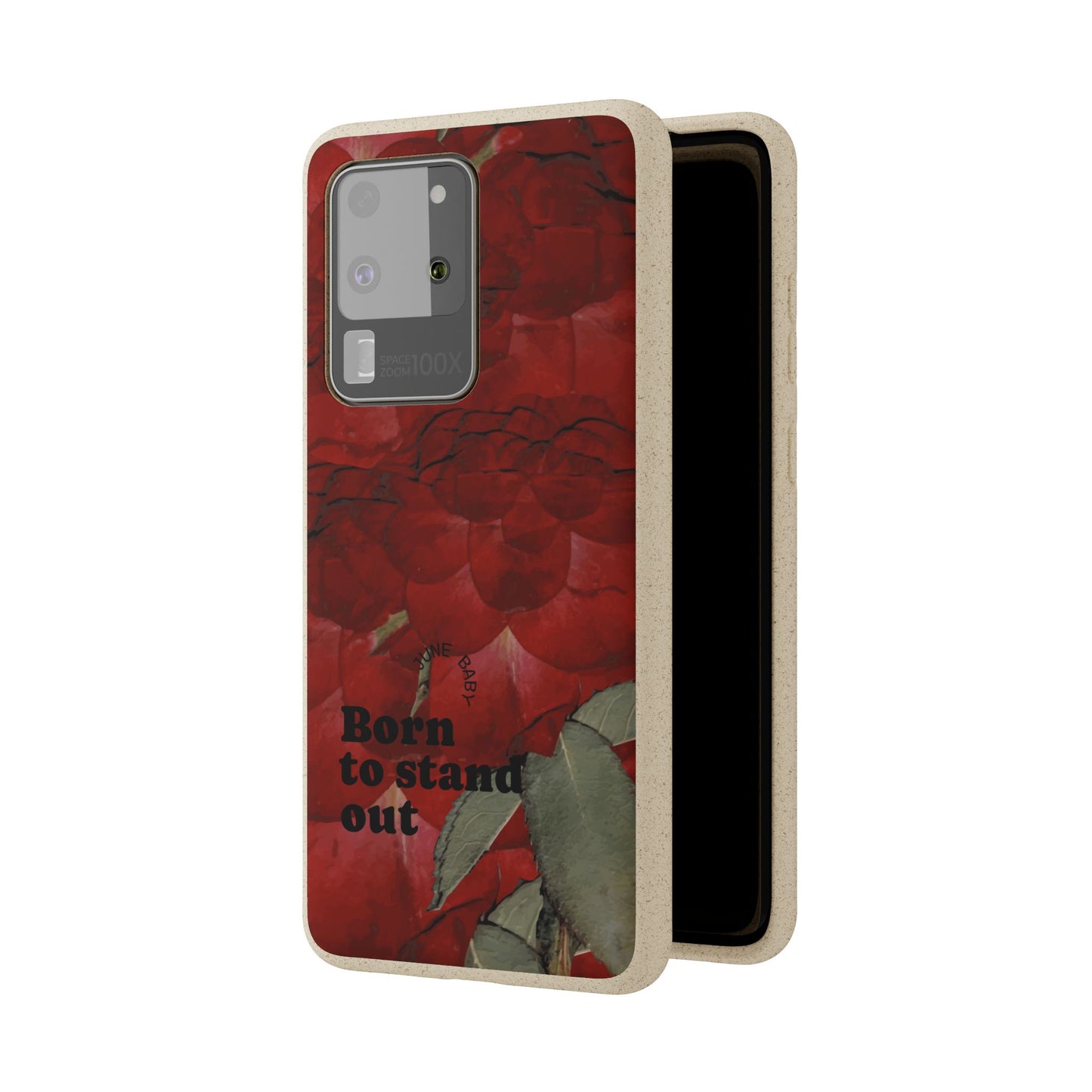 June Eco-friendly birth flower - Biodegradable case
