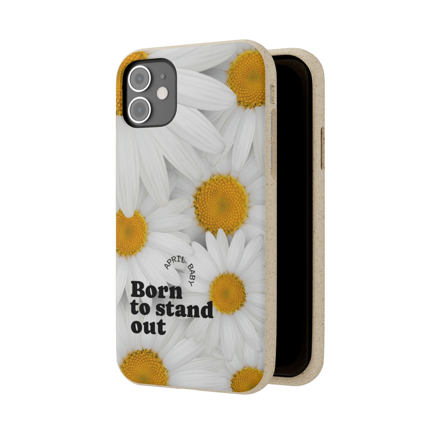 April Eco-friendly birth flower - Biodegradable case