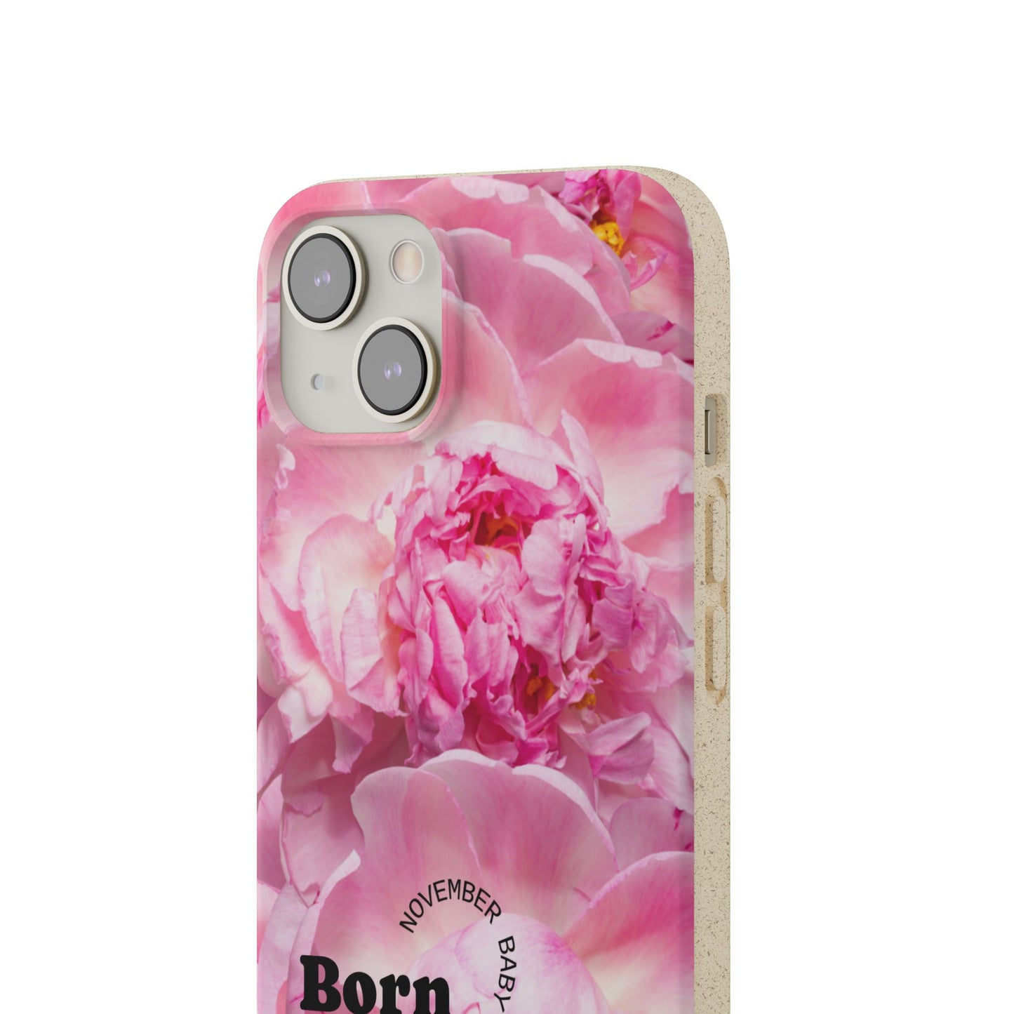 November Eco-friendly birth flower - Biodegradable case
