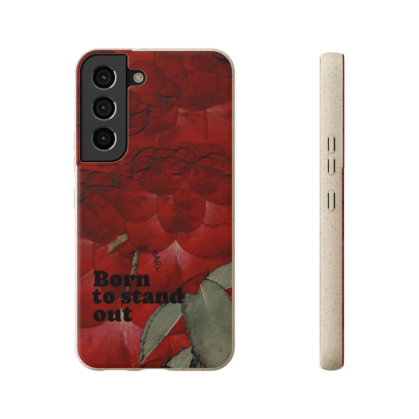 June Eco-friendly birth flower - Biodegradable case