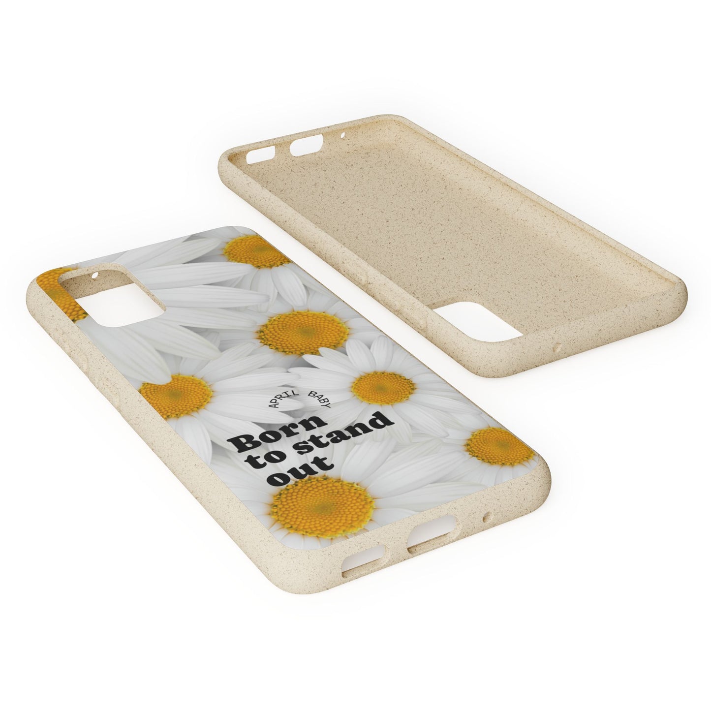 April Eco-friendly birth flower - Biodegradable case