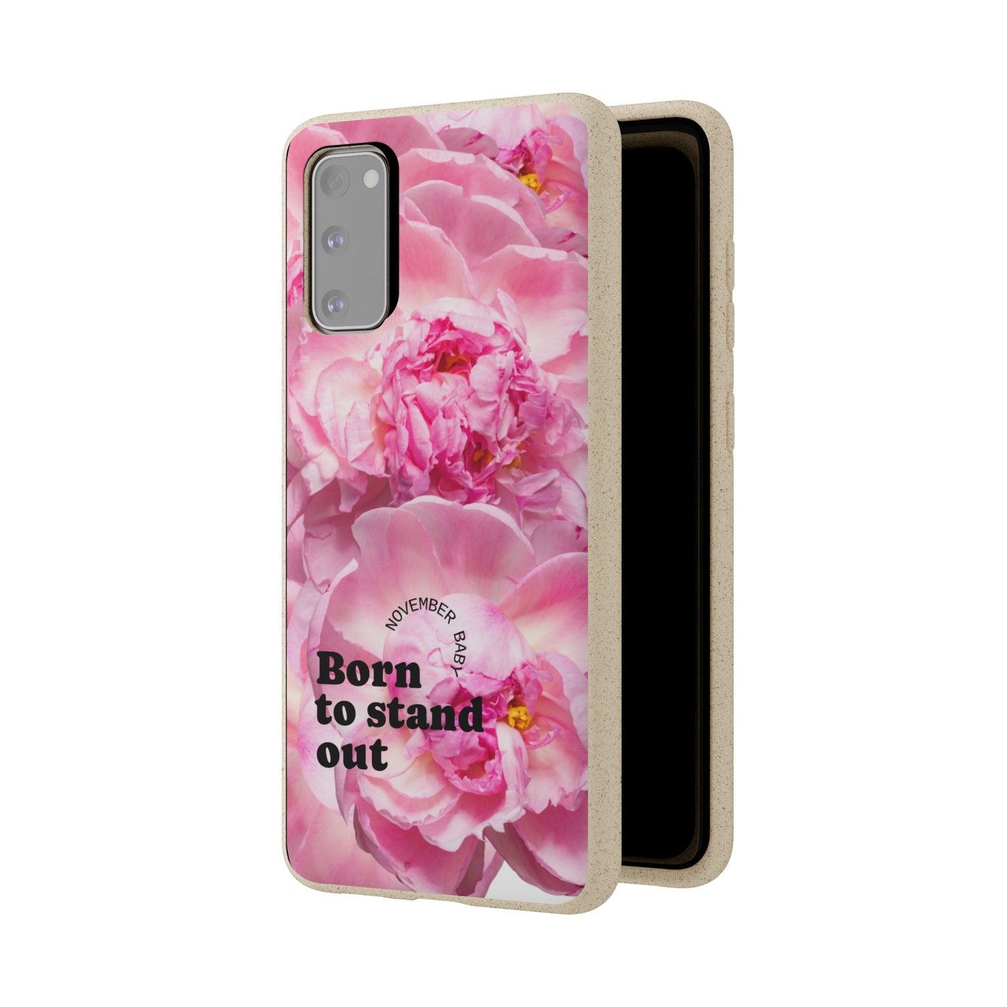 November Eco-friendly birth flower - Biodegradable case