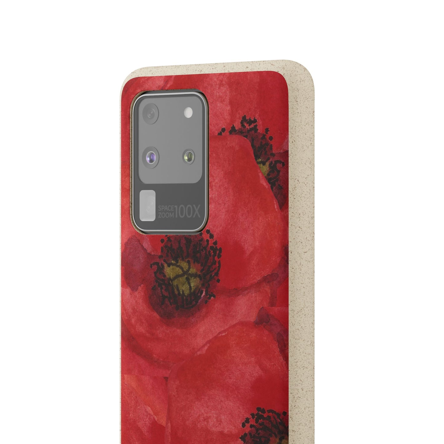 Poppy flower - Biodegradable case