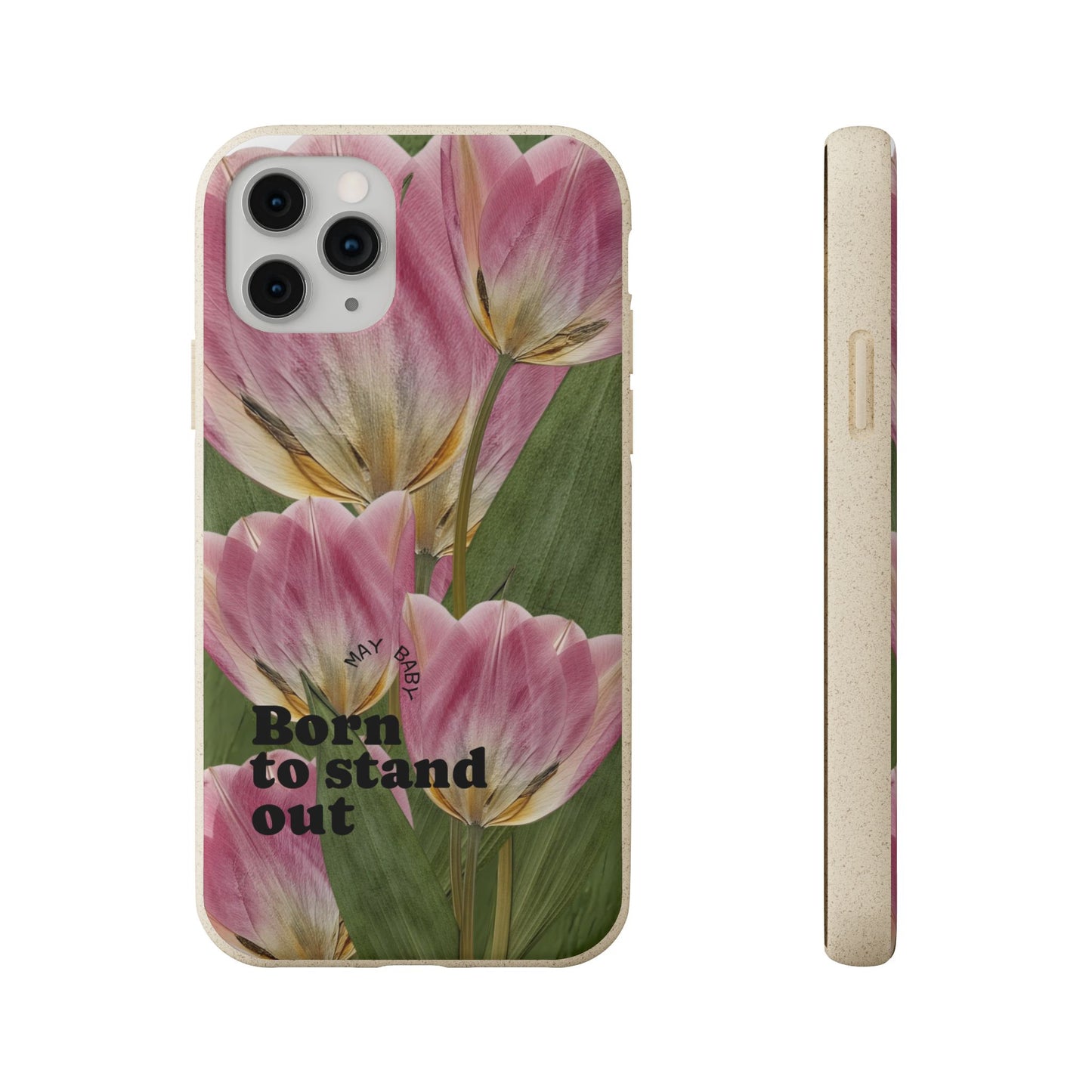 May Eco-friendly birth flower - Biodegradable case