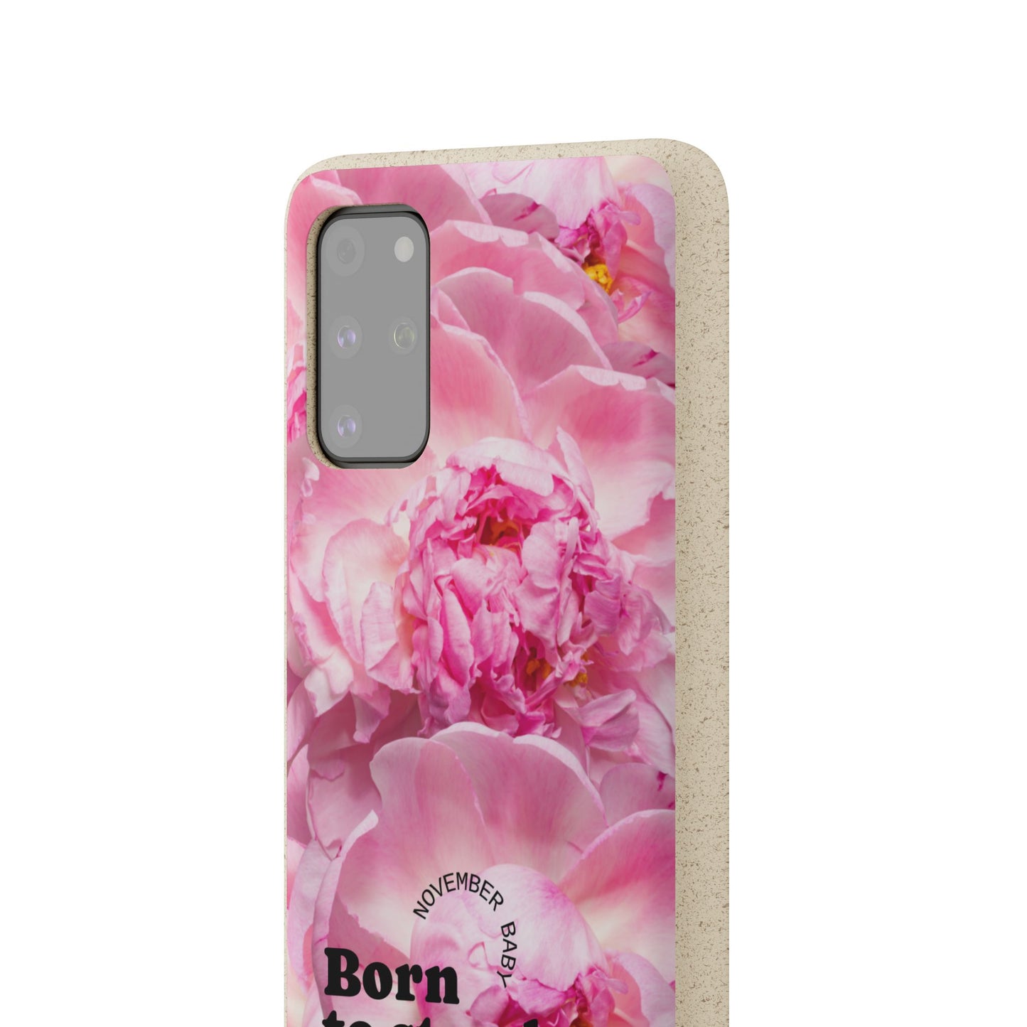 November Eco-friendly birth flower - Biodegradable case