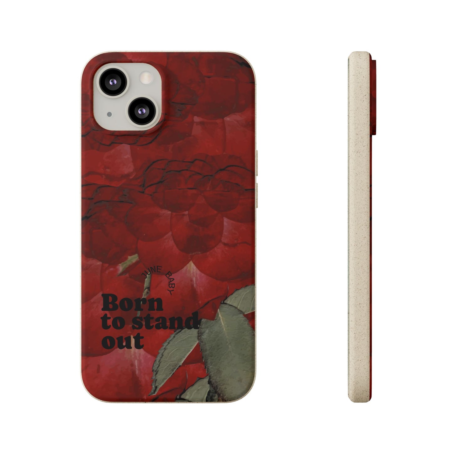 June Eco-friendly birth flower - Biodegradable case