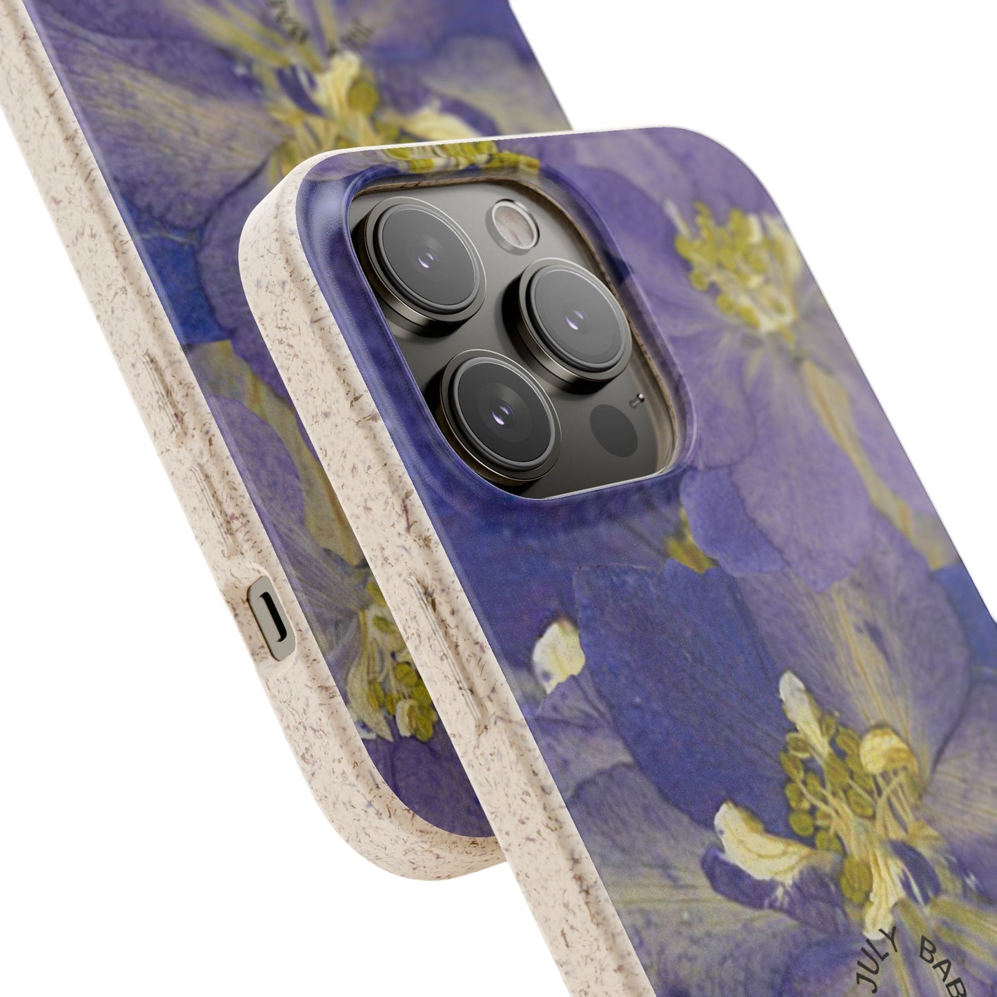 July Eco-friendly birth flower - Biodegradable case