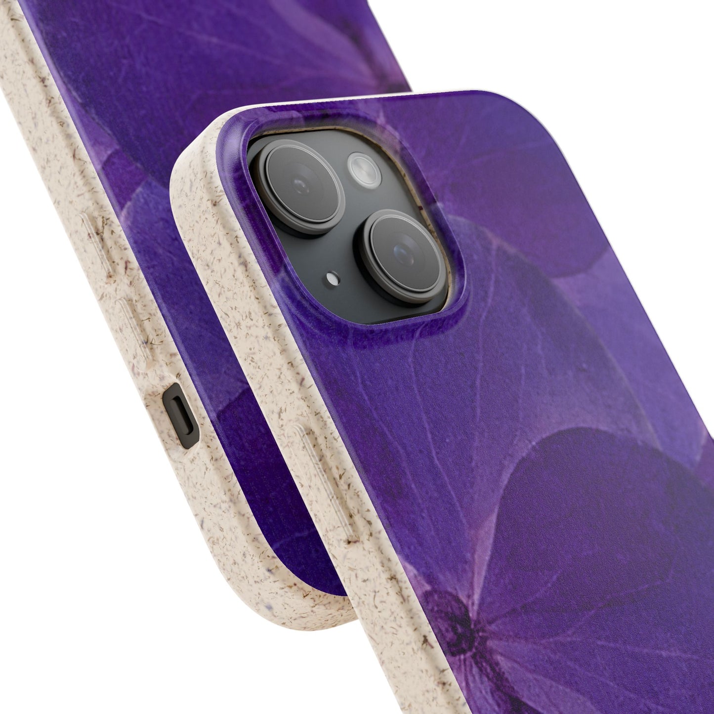 Eco-Friendly February birth flower - Biodegradable case