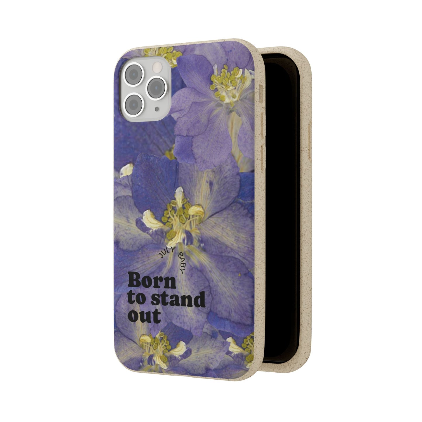 July Eco-friendly birth flower - Biodegradable case