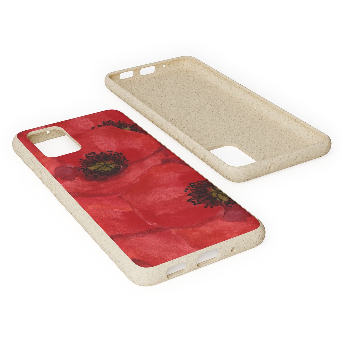 Poppy flower - Biodegradable case