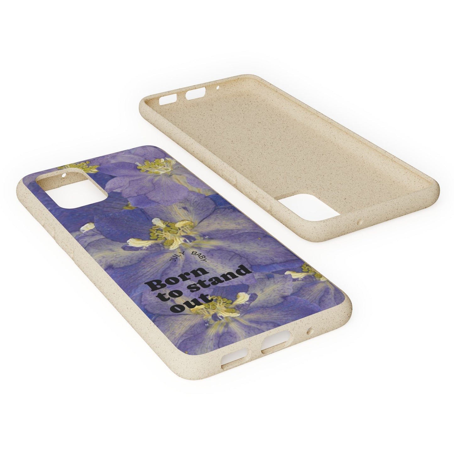 July Eco-friendly birth flower - Biodegradable case