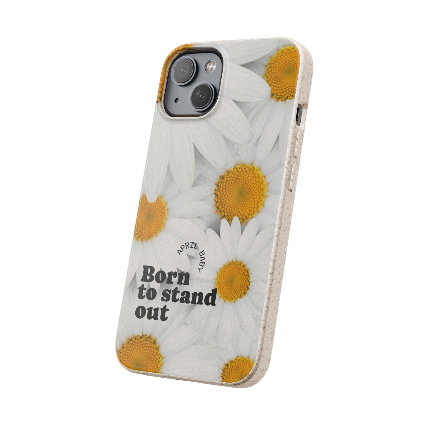 April Eco-friendly birth flower - Biodegradable case