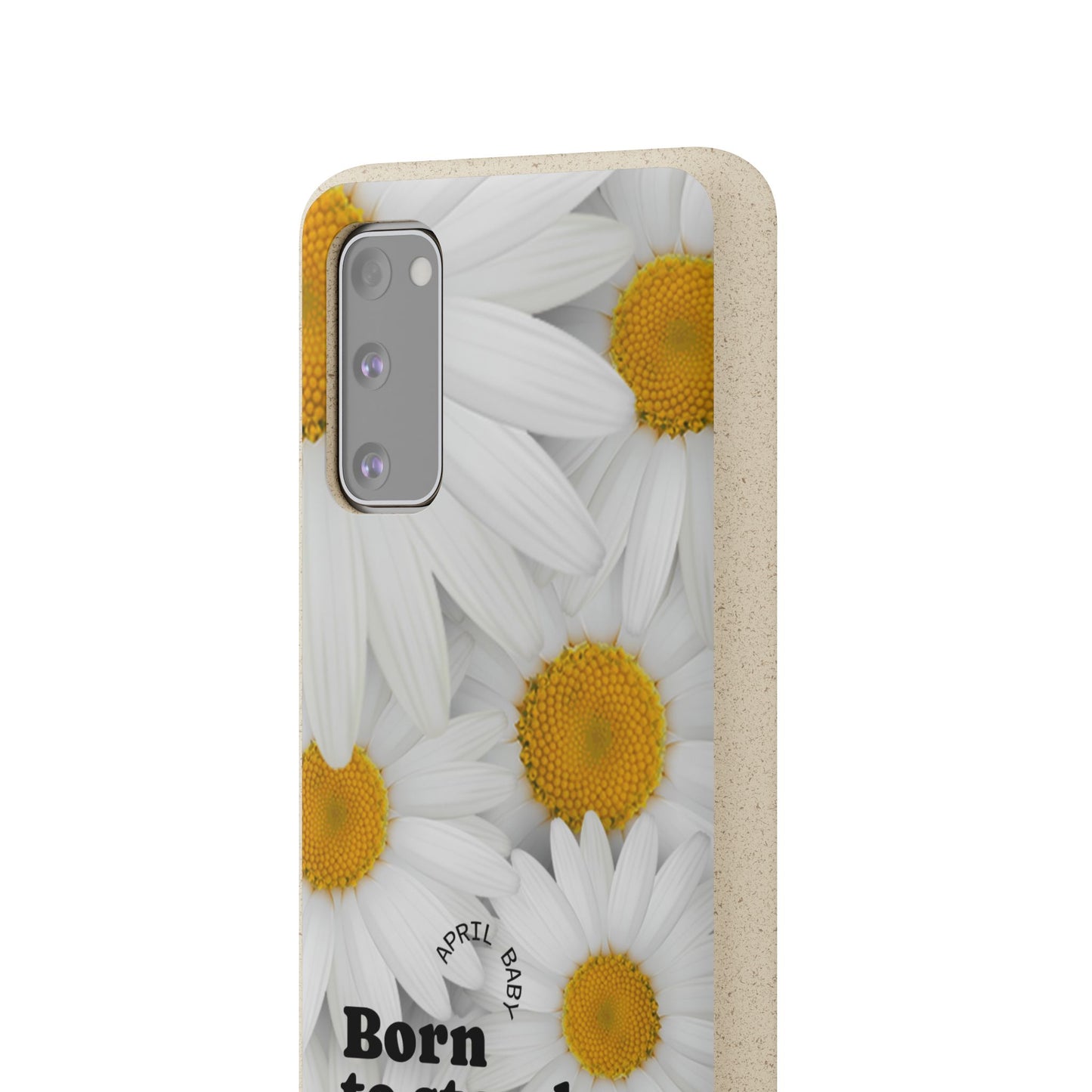April Eco-friendly birth flower - Biodegradable case