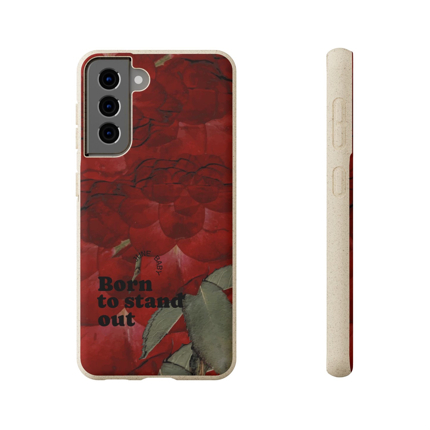 June Eco-friendly birth flower - Biodegradable case