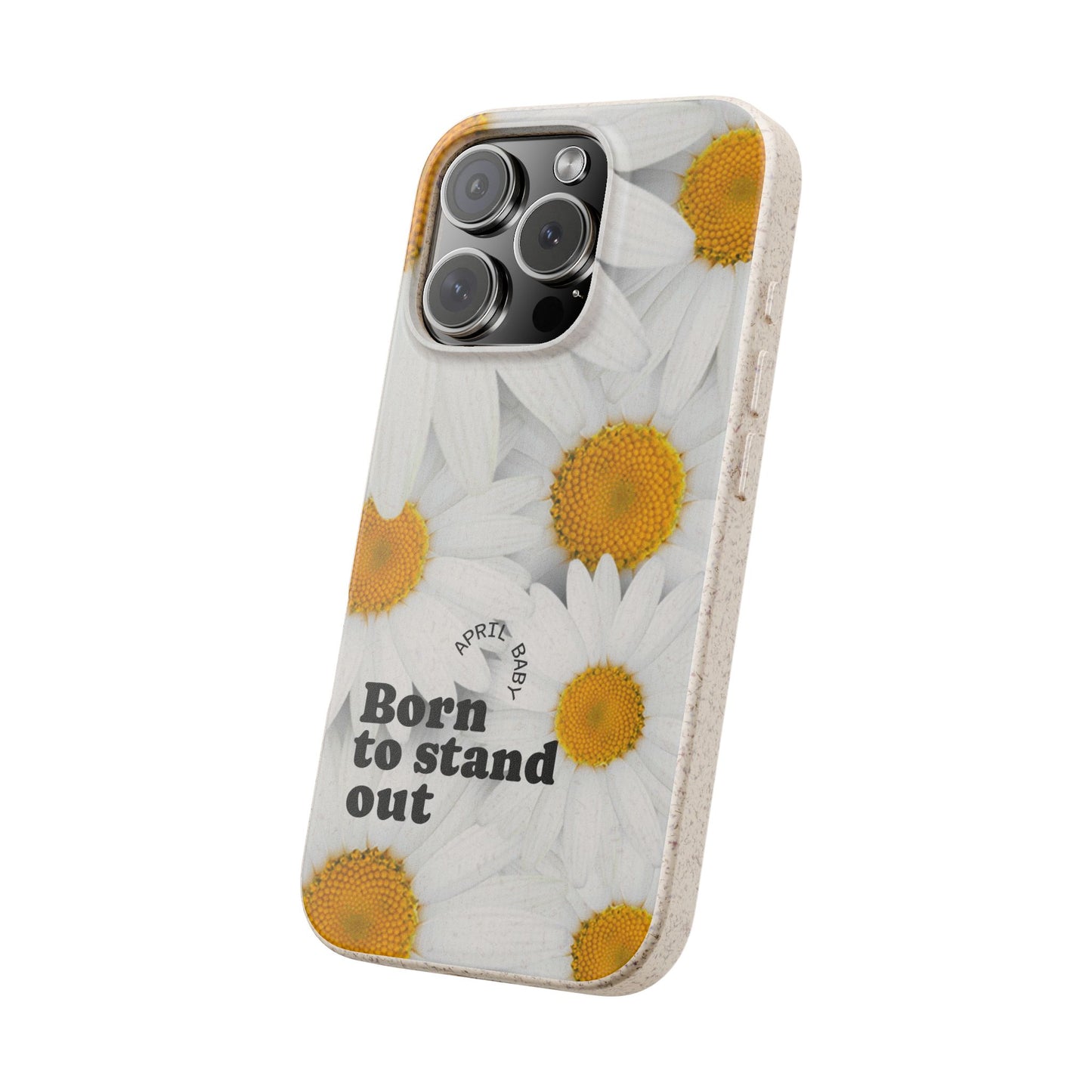April Eco-friendly birth flower - Biodegradable case