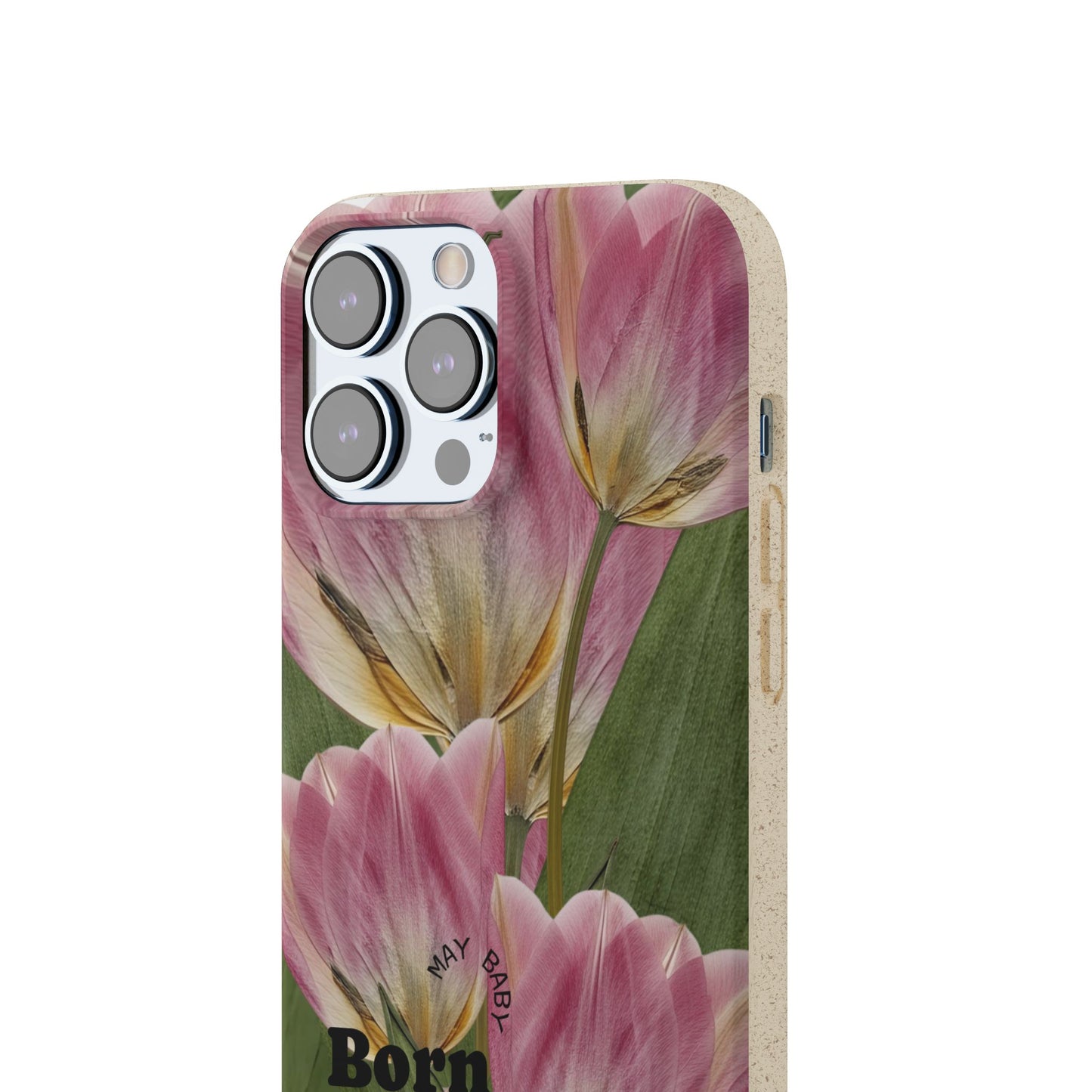 May Eco-friendly birth flower - Biodegradable case