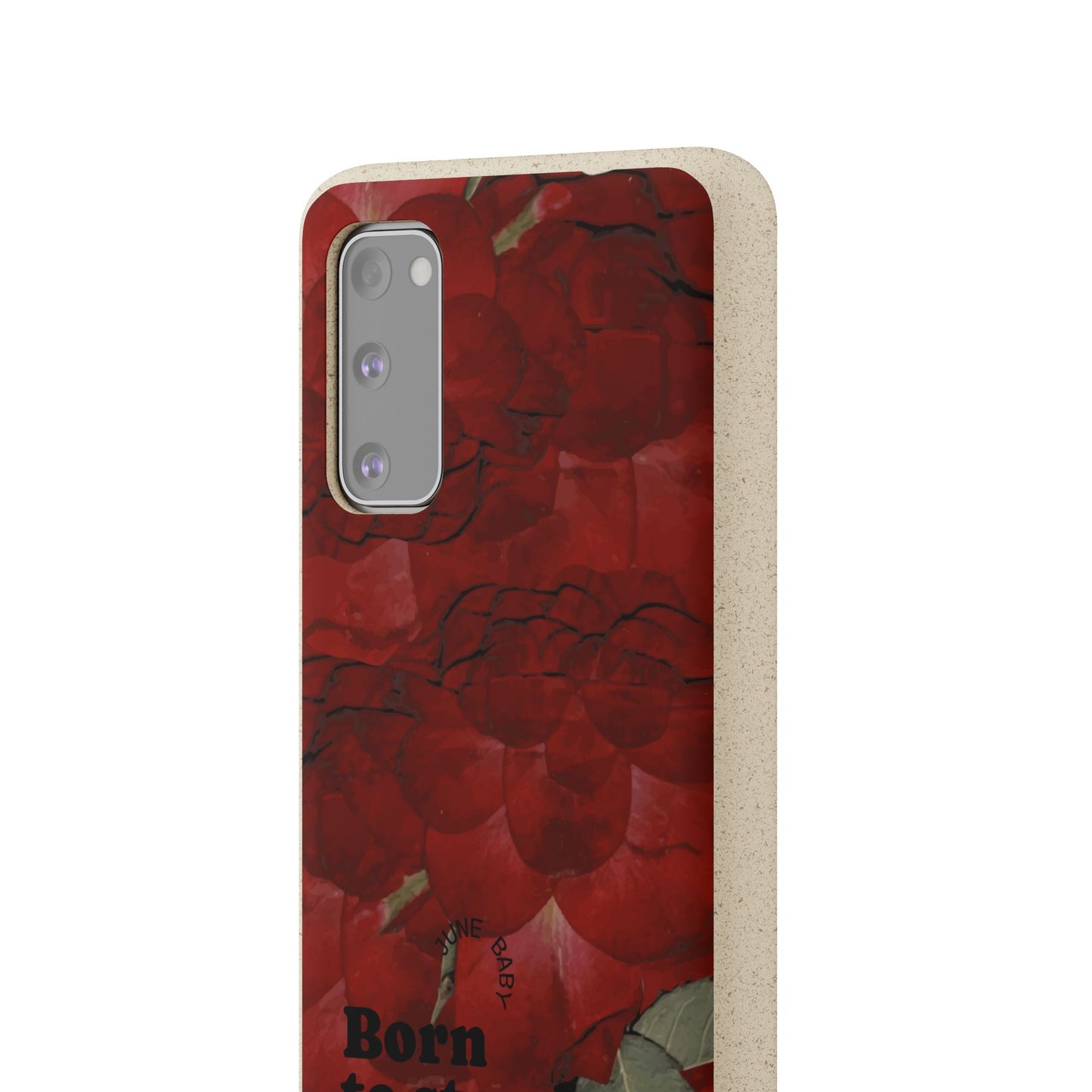 June Eco-friendly birth flower - Biodegradable case