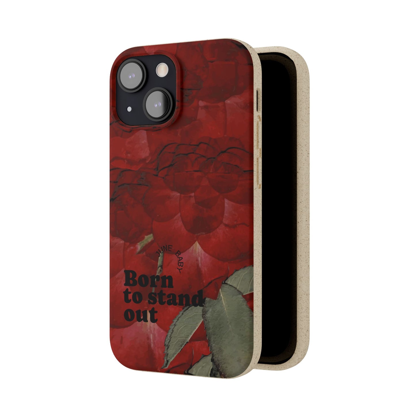 June Eco-friendly birth flower - Biodegradable case