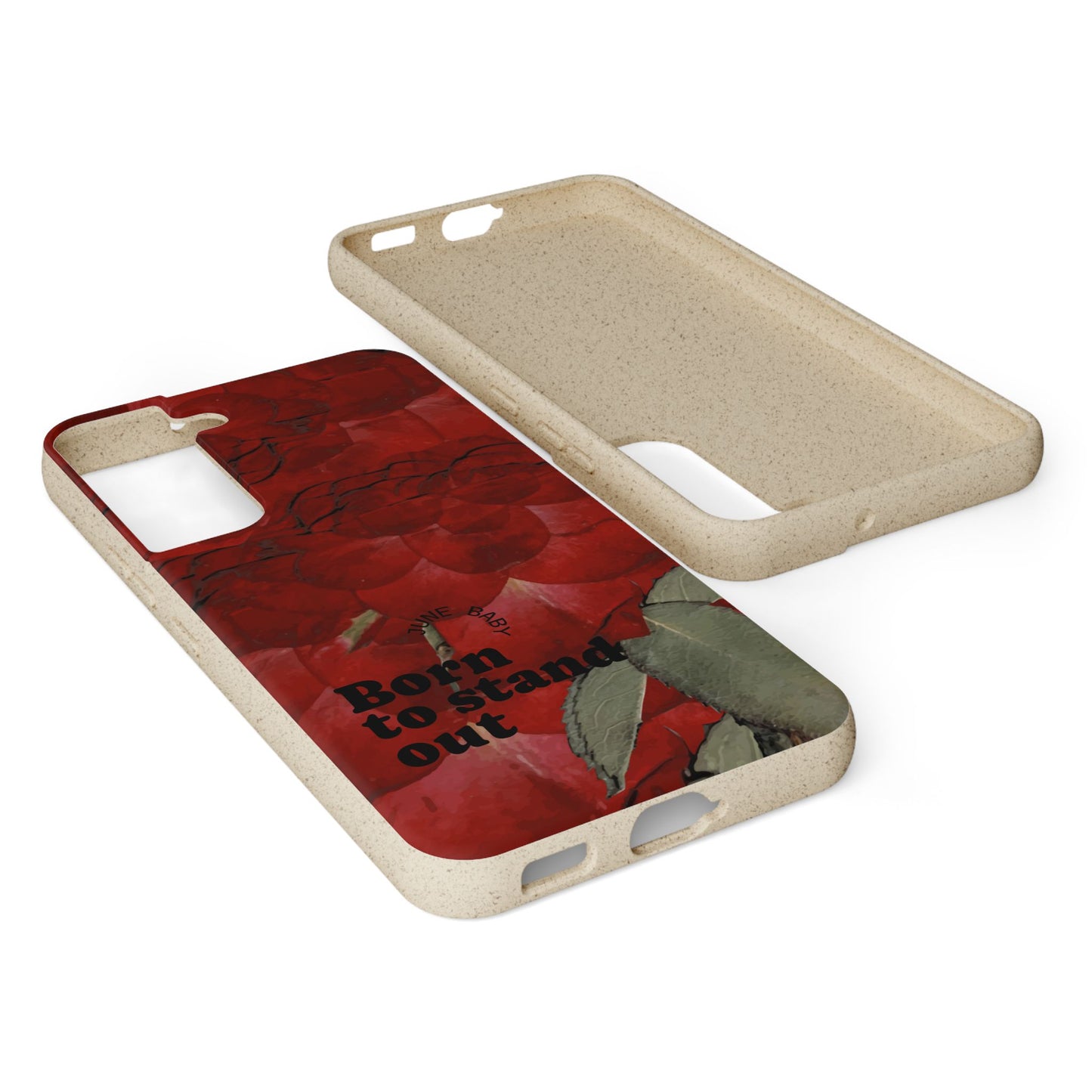 June Eco-friendly birth flower - Biodegradable case