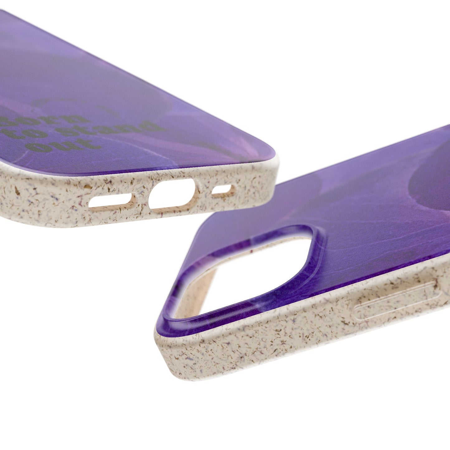 Eco-Friendly February birth flower - Biodegradable case