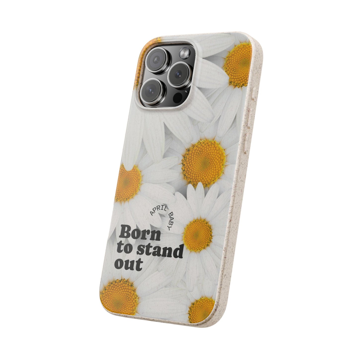 April Eco-friendly birth flower - Biodegradable case