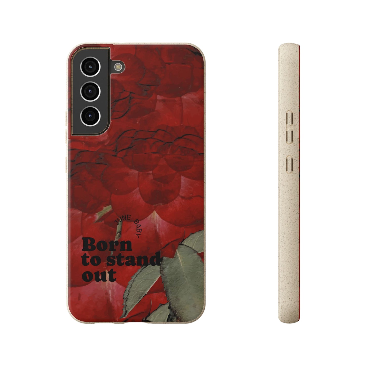 June Eco-friendly birth flower - Biodegradable case
