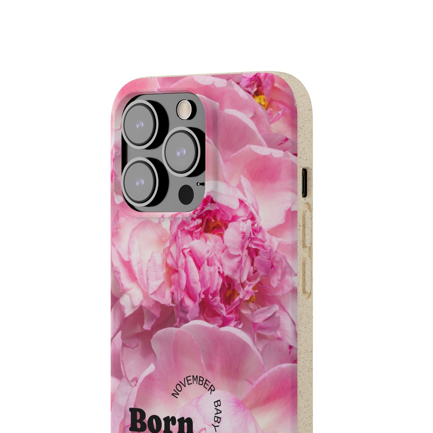 November Eco-friendly birth flower - Biodegradable case