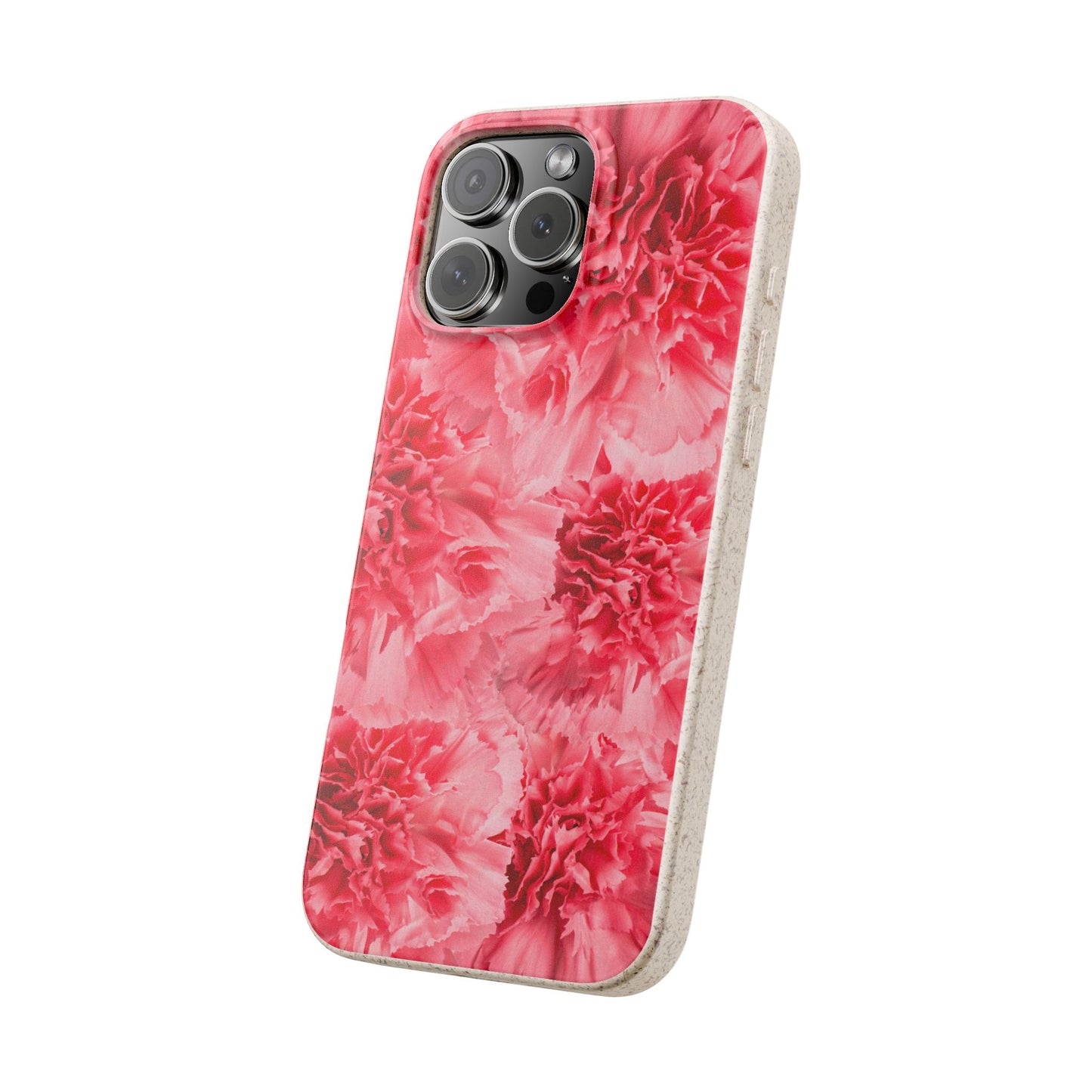 Carnation flower - Biodegradable case