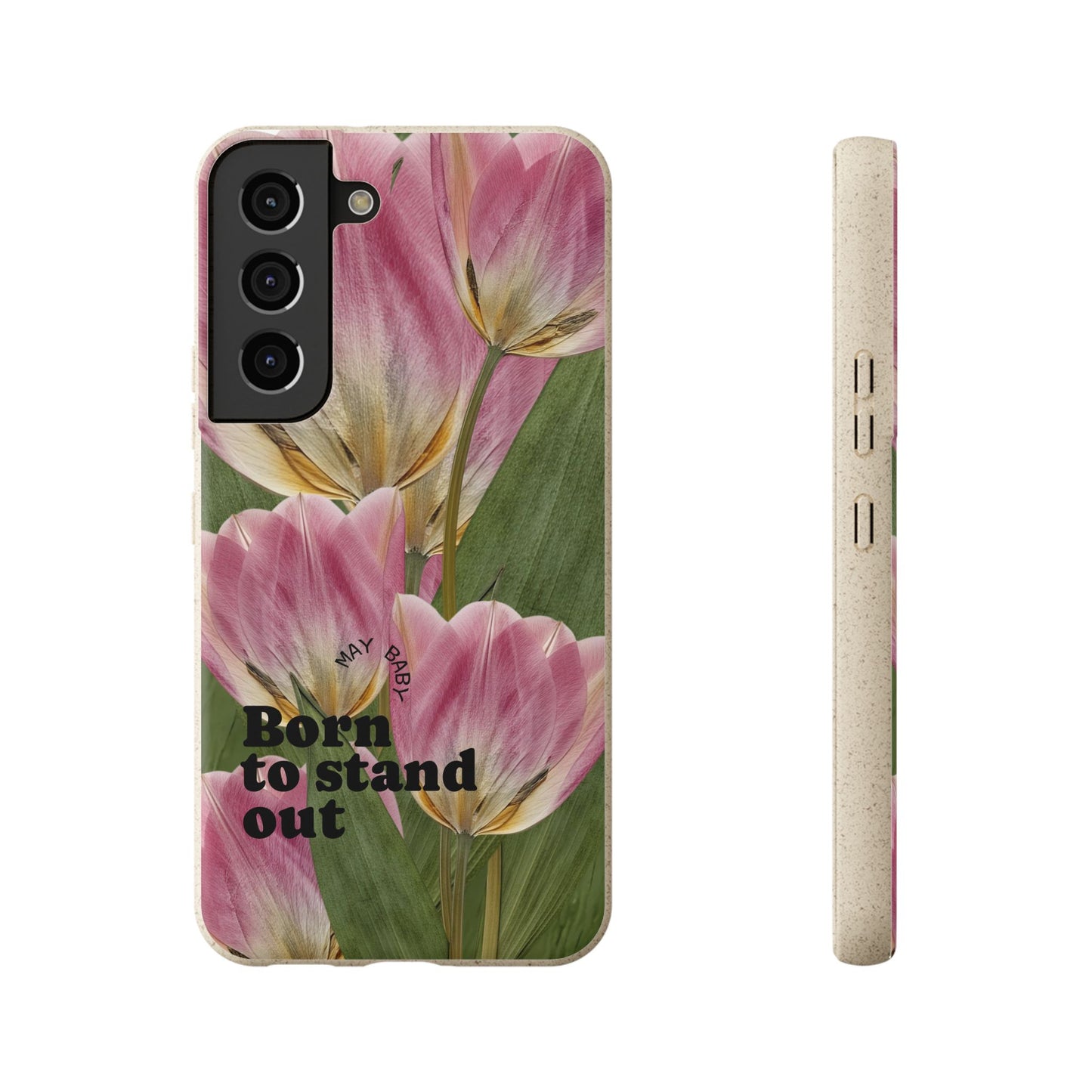 May Eco-friendly birth flower - Biodegradable case