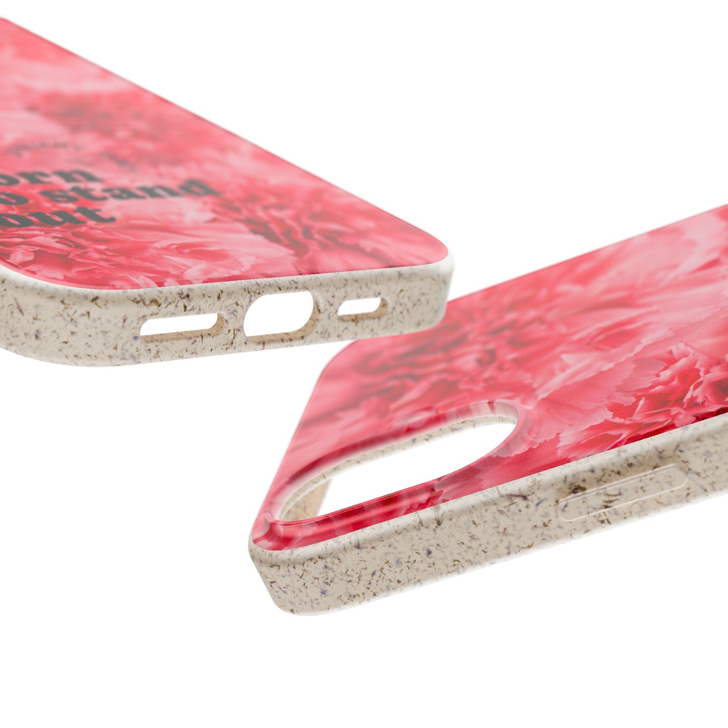 January Eco-friendly birth flower - Biodegradable case