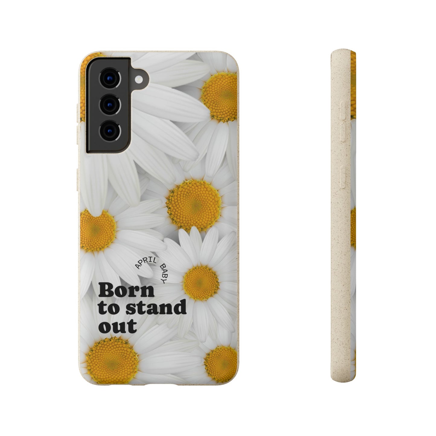 April Eco-friendly birth flower - Biodegradable case