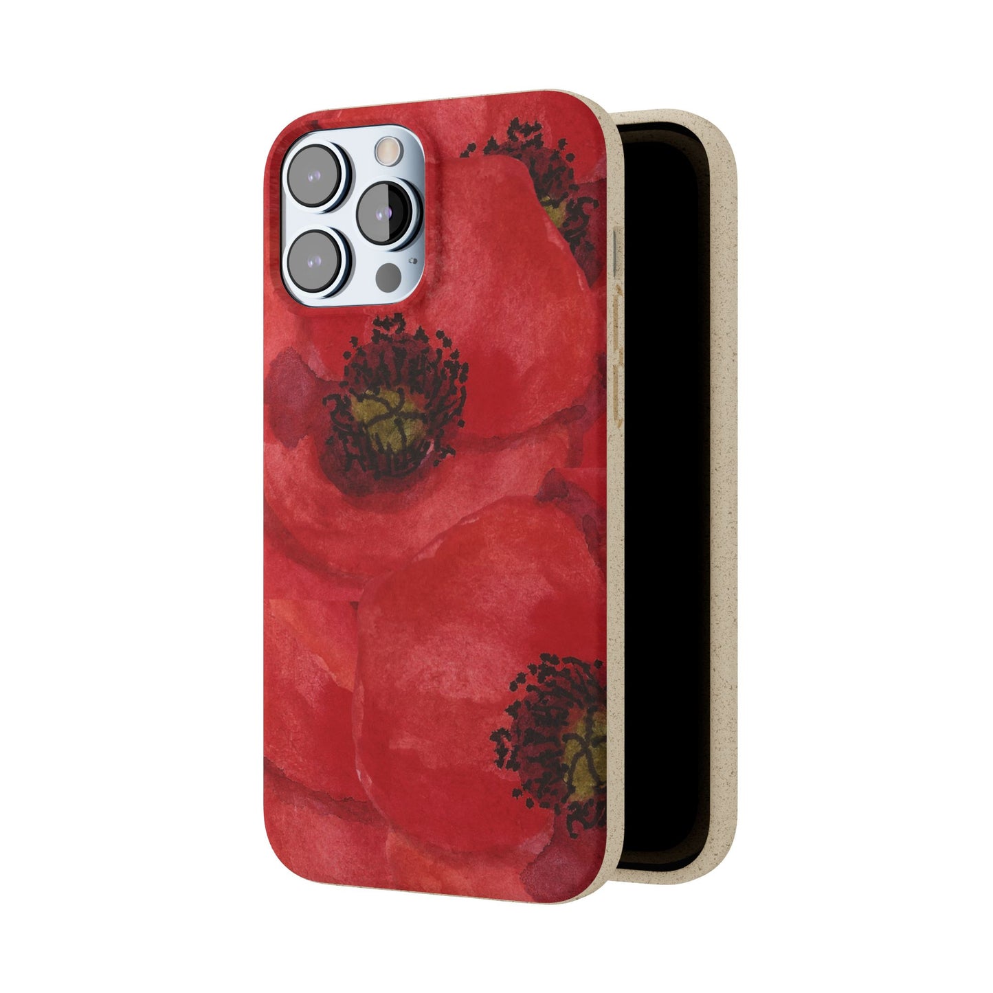 Poppy flower - Biodegradable case