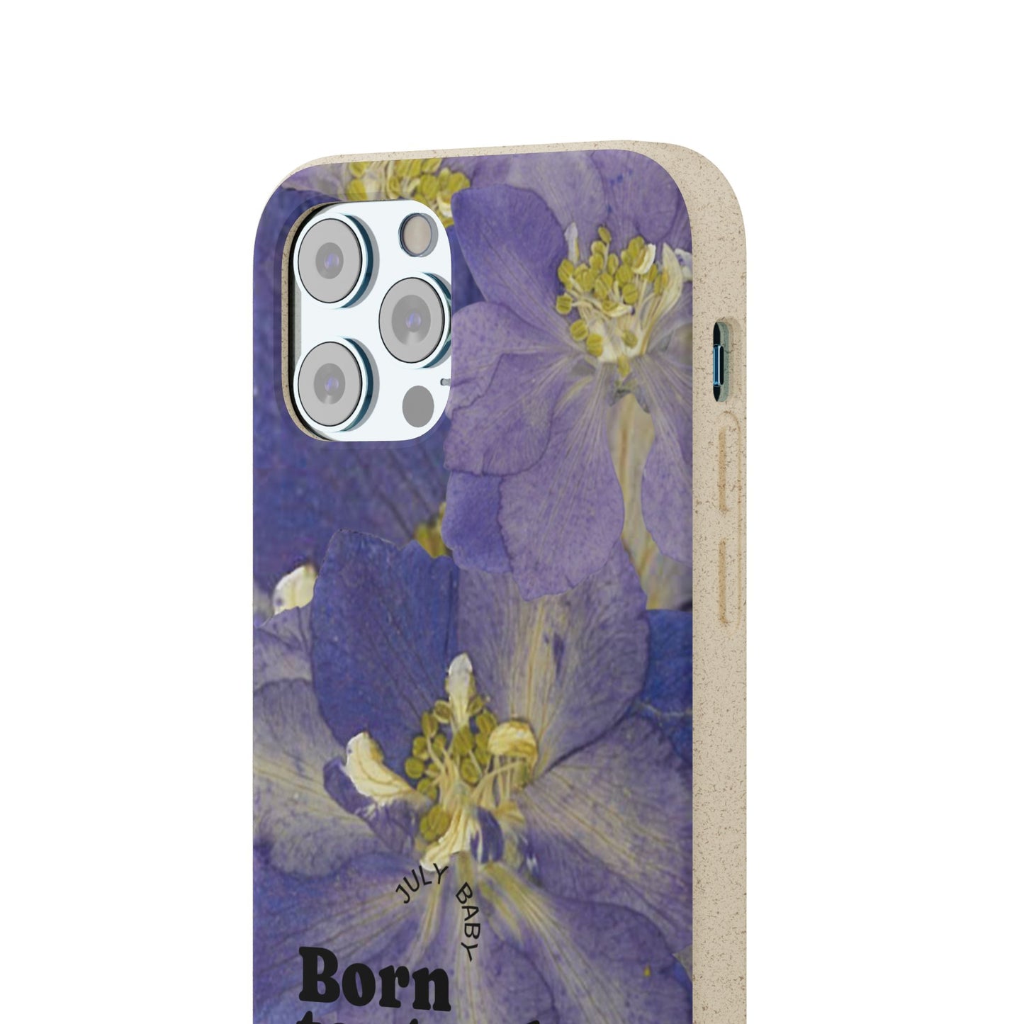 July Eco-friendly birth flower - Biodegradable case